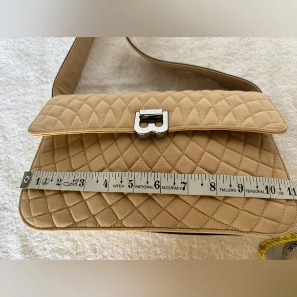 Bally Vintage Quilted Nylon Shoulder Bag. - Picture 13 of 16